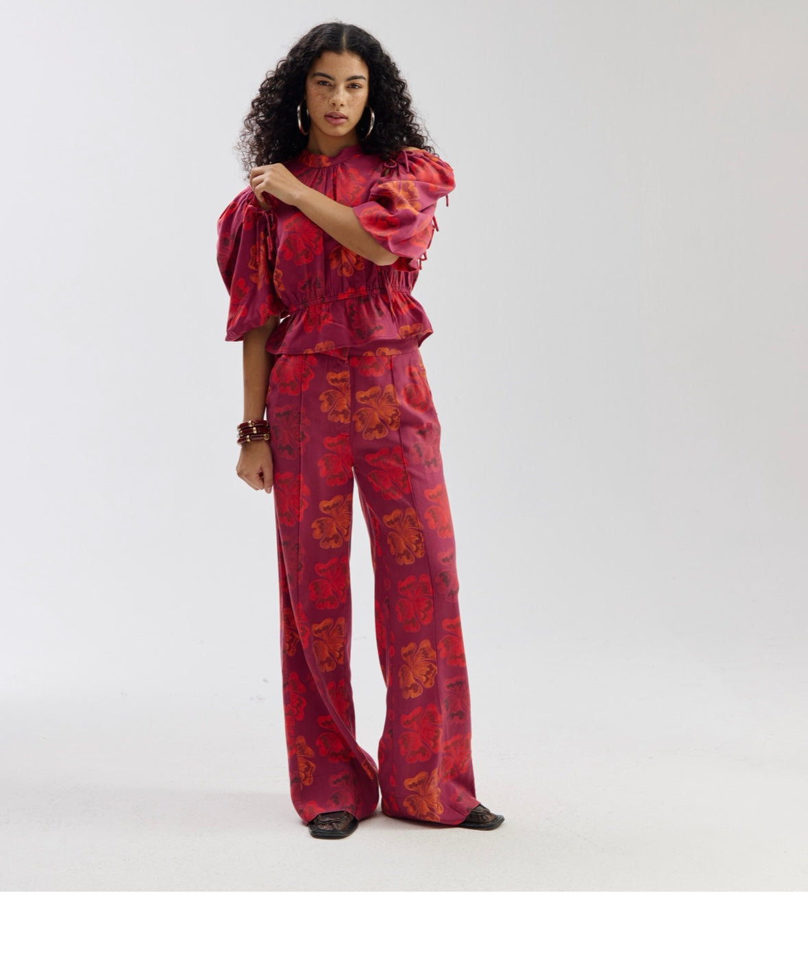 H&Y Pantaloni Holly Fiore